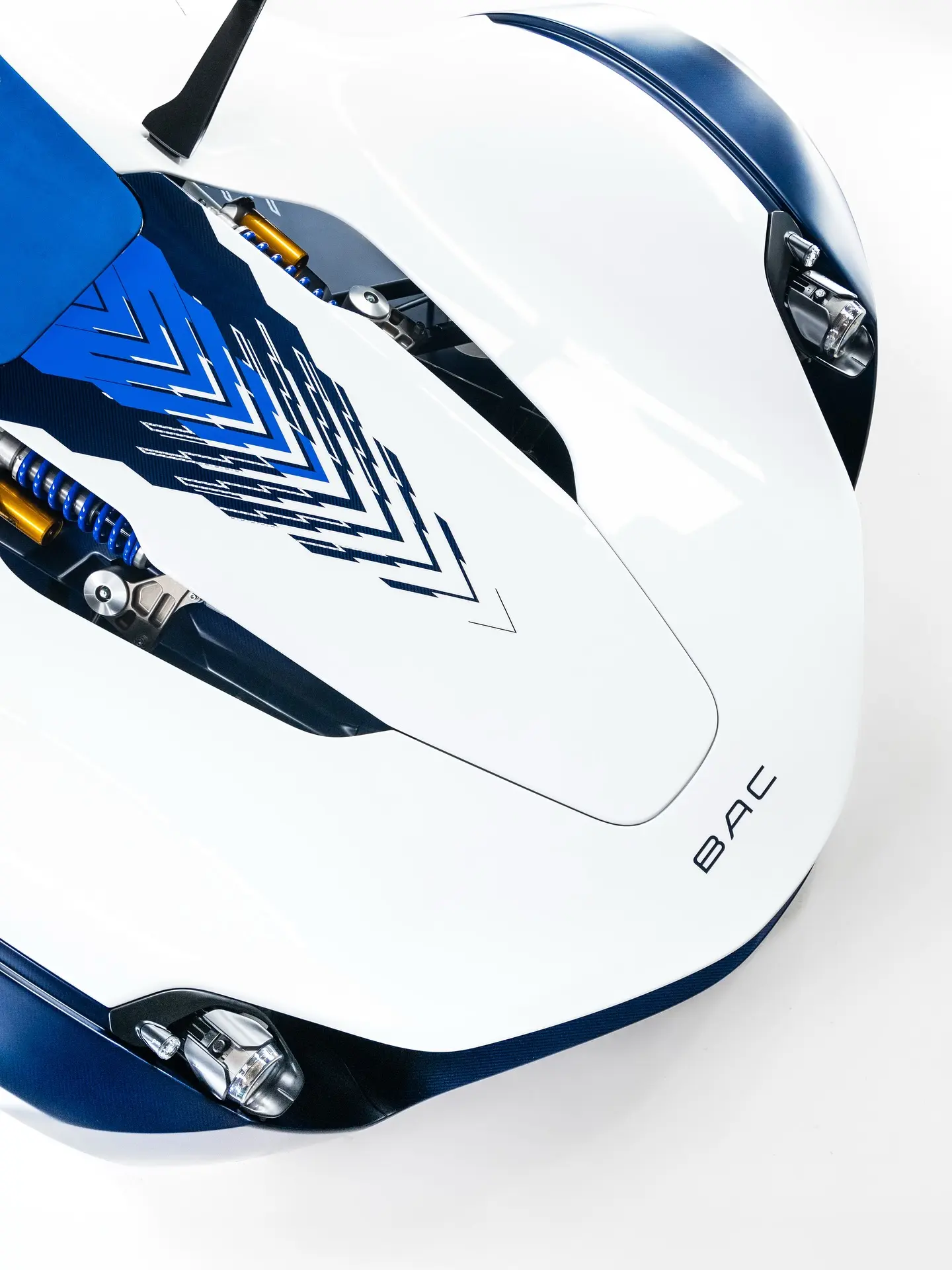 BAC Mono — Front bodywork from above