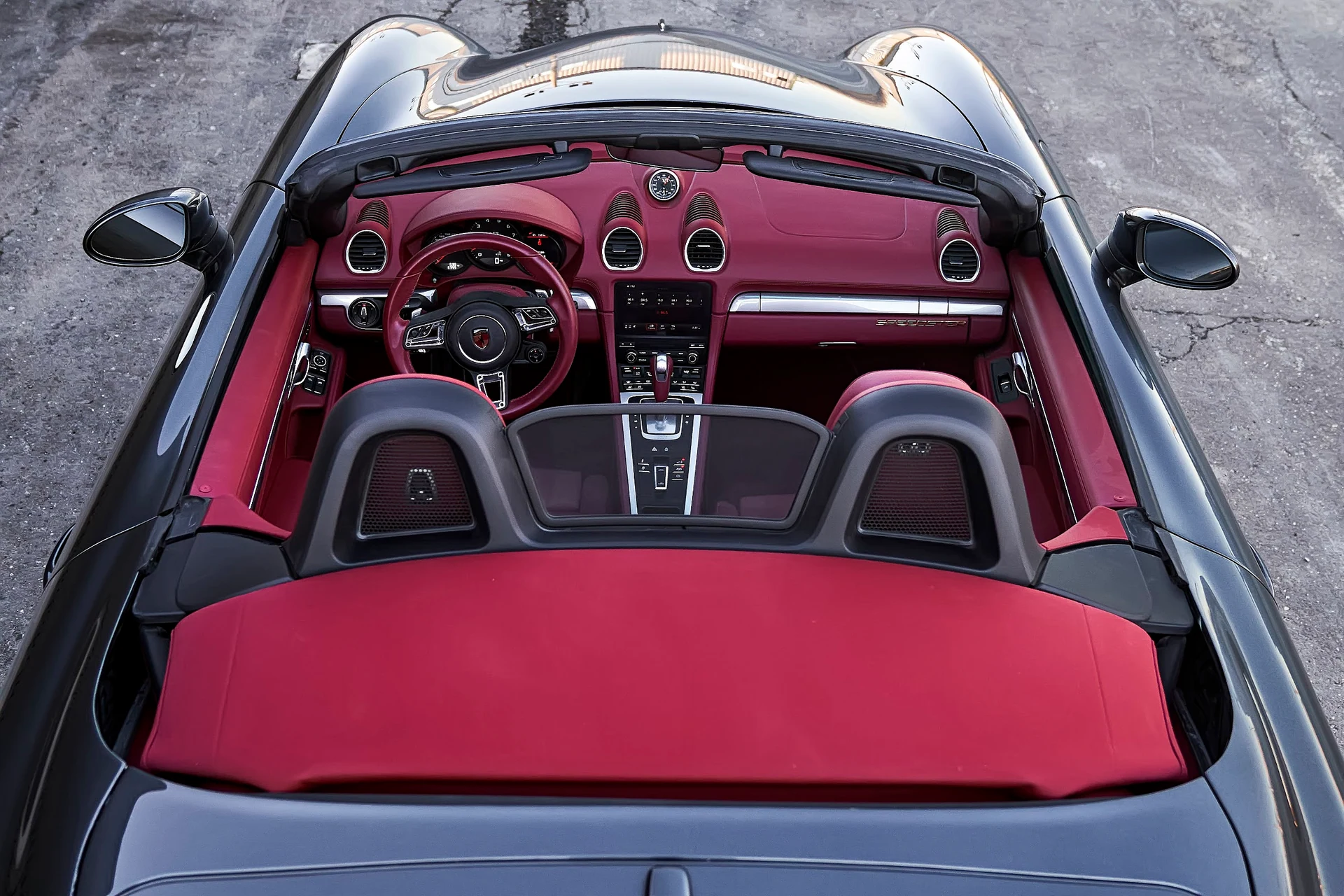 Stärke Speedster — Graphite / Cabin from above
