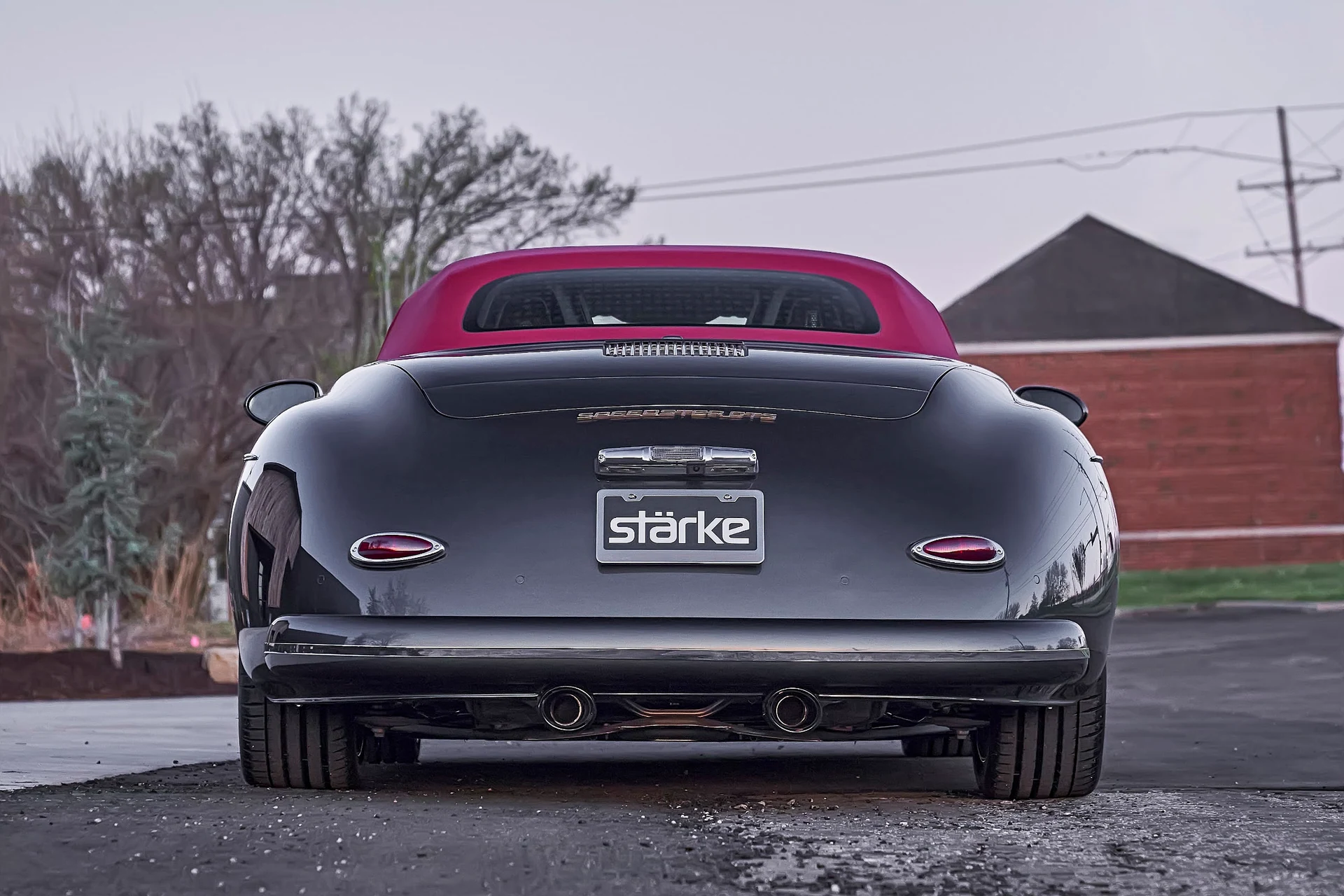 Graphite Stärke Speedster rear