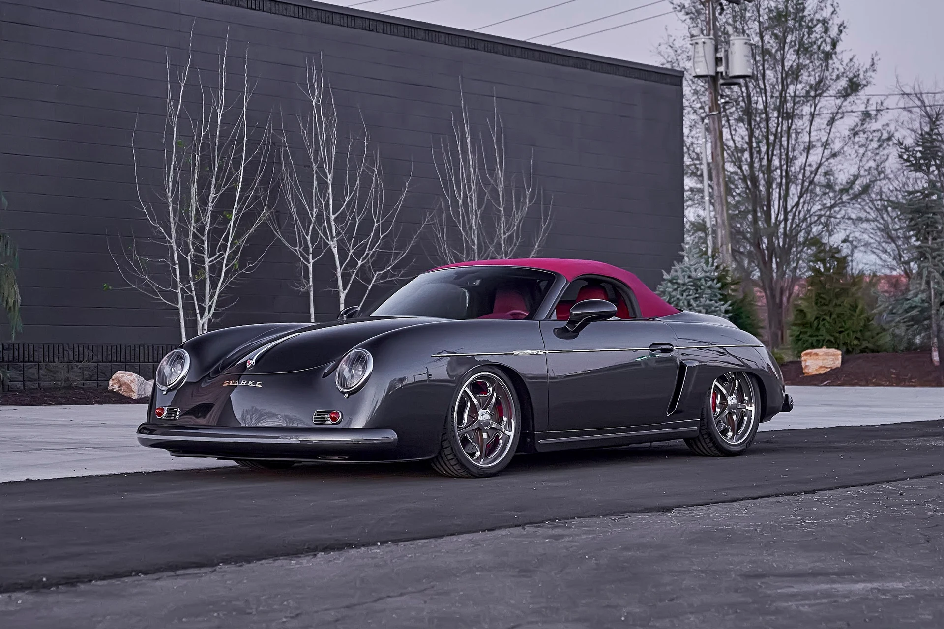 Graphite Stärke Speedster front three-quarter